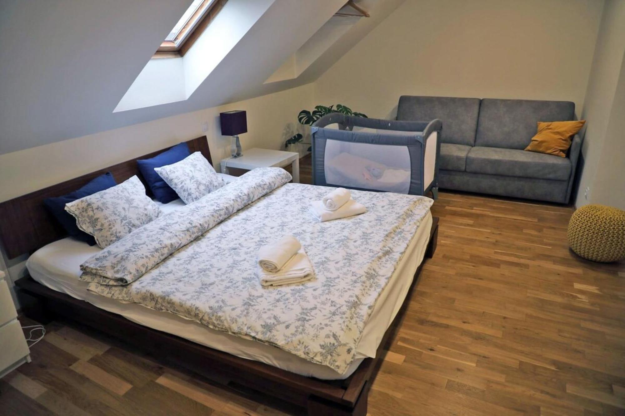 Eli Spacious With Old Town View, Parking & Ac Appartement